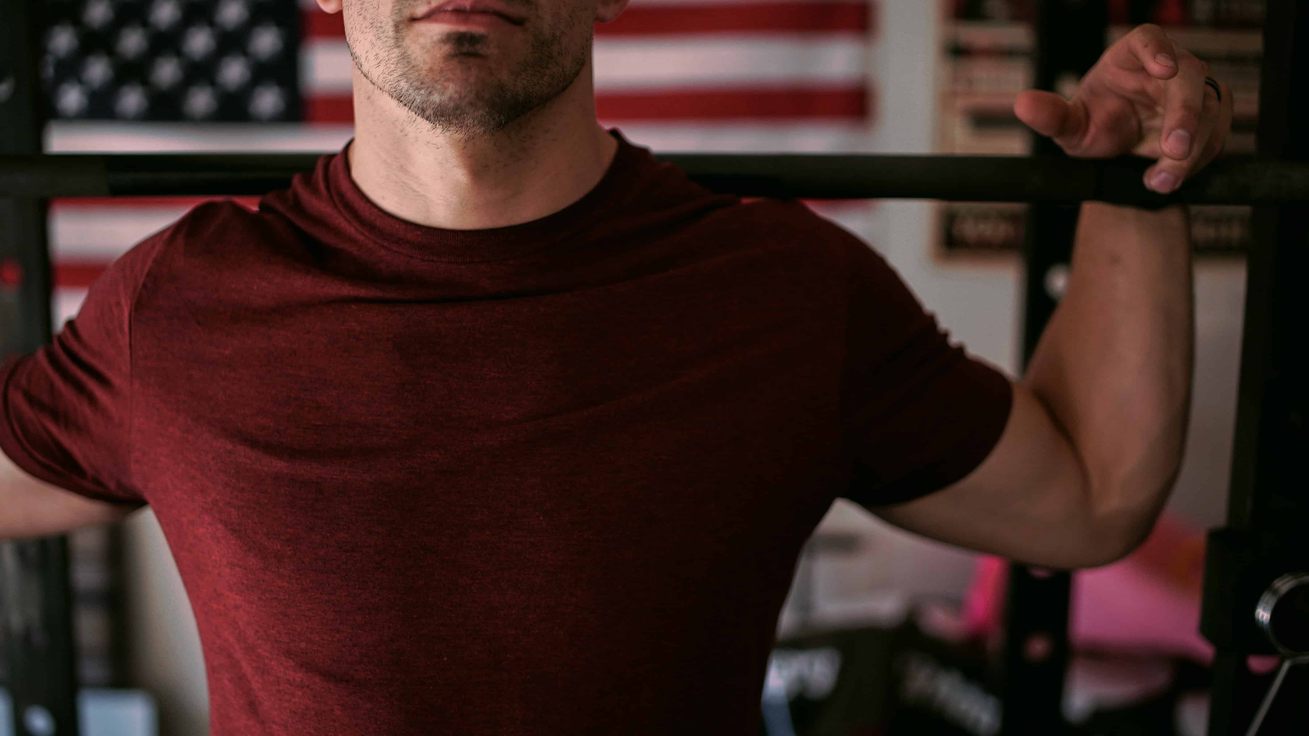 Man at the gym